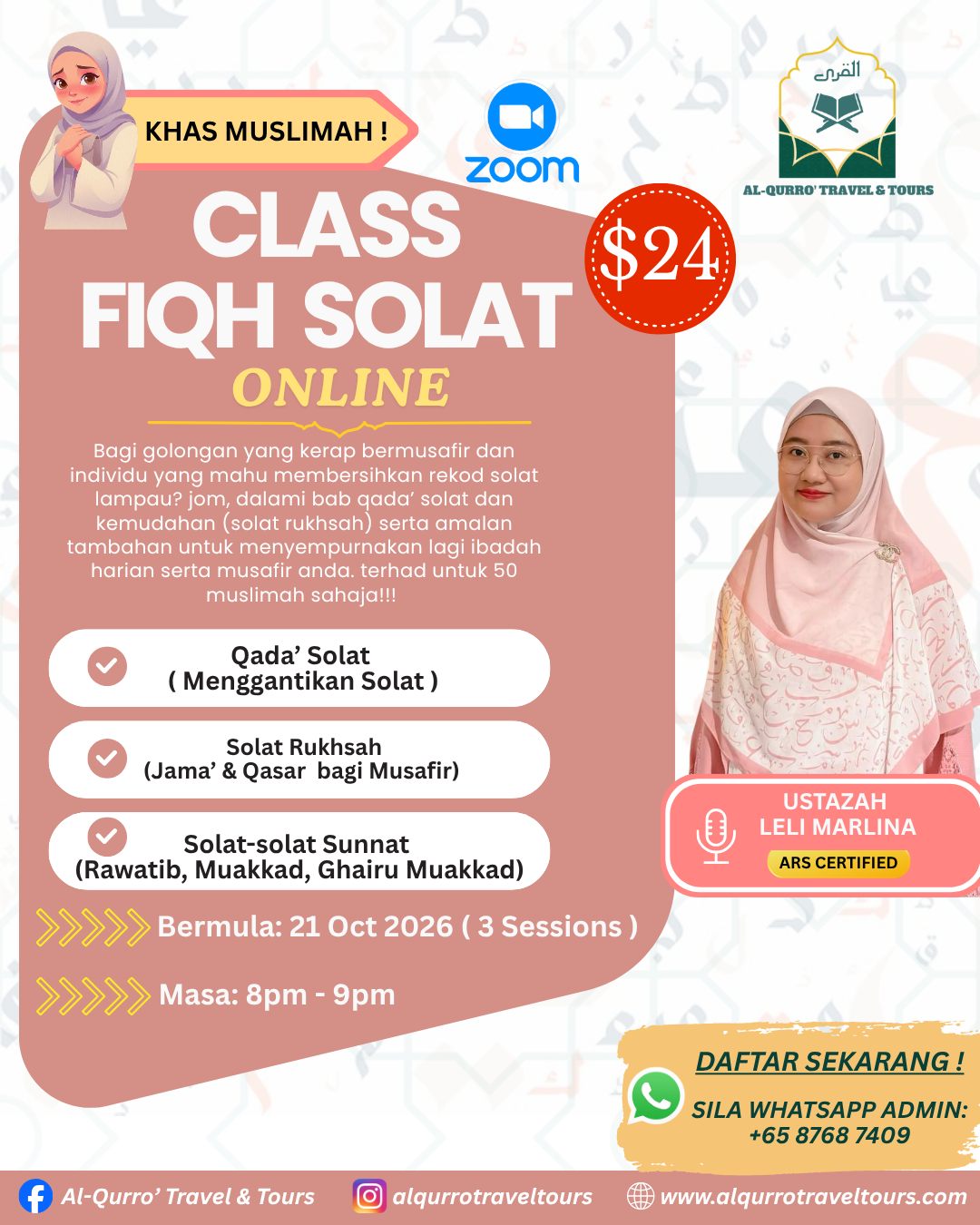 CLASS FIQH SOLAT ONLINE
