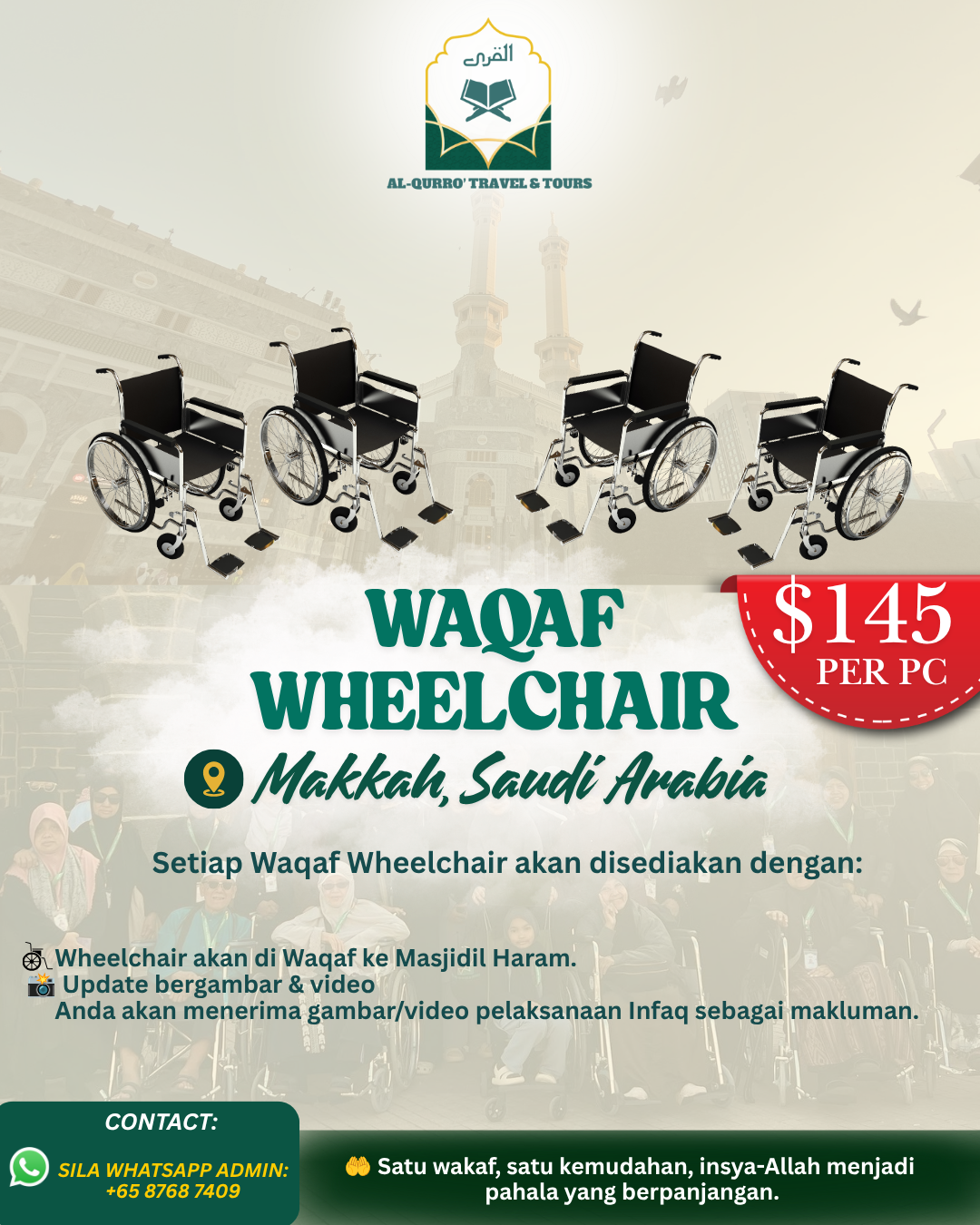 WAQAF WHEELCHAIR