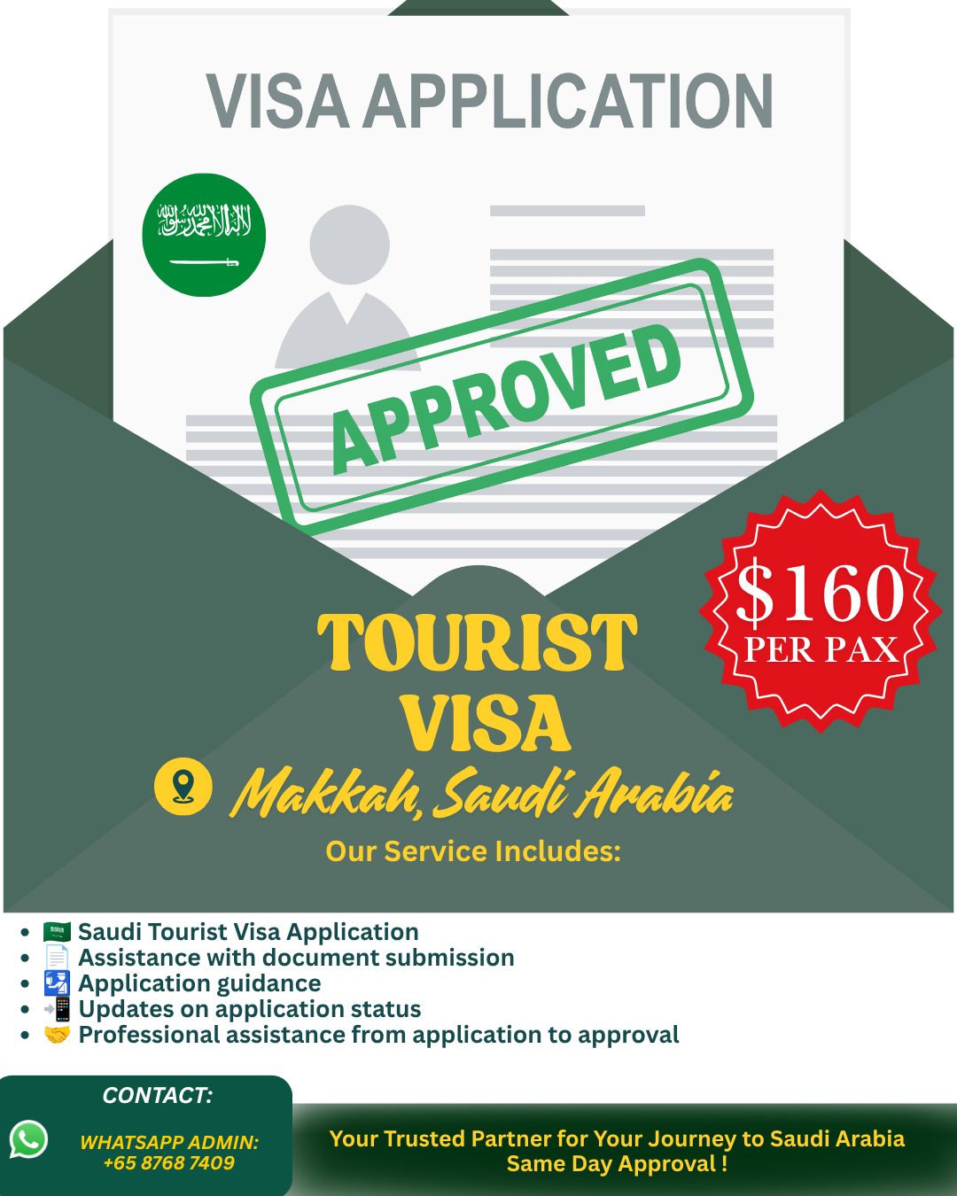 🇸🇦 SAUDI TOURIST VISA