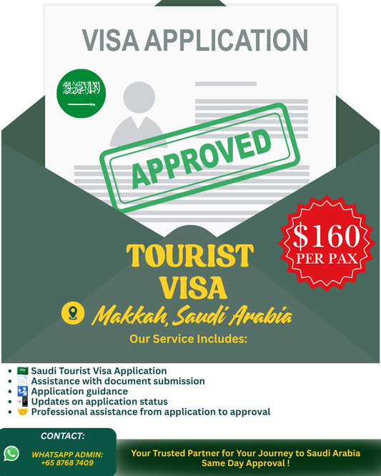 🇸🇦 SAUDI TOURIST VISA